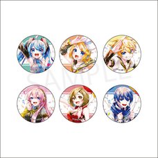 Hatsune Miku Creators Party Trading Pin Badge Collection: Shirayuki Towa Ver.