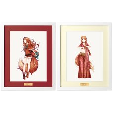 Spice and Wolf Jyuu Ayakura Illustration Chara Fine Graph Collection