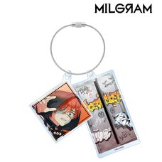Milgram Futa: Backdraft: Jacket Illustration Ver. Big Acrylic Keychain