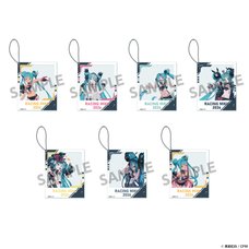 Racing Miku 2026 Polaroid-style Acrylic Keychain