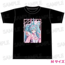 Hatsune Miku Ayakashi Stage T-Shirt Black