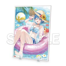 Dengeki Bunko Does Friendship Between Men and Women Exist? (No, It Doesn’t!) Acrylic Plate Summer Ver. 2