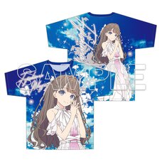 Love Live! Hasu no Sora Jogakuin School Idol Club Full Graphic T-Shirt Link to the FUTURE Ver. Megumi Fujishima