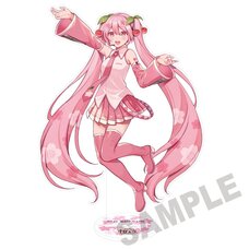 Sakura Miku x Hirosaki Sakura Festival 2026 Die-cut Big Acrylic Stand Art by Choke