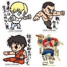 Capcom x B-Side Label Final Fight Sticker Collection