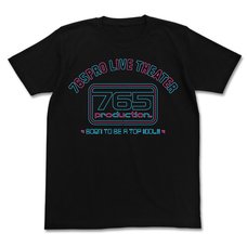 The Idolm@ster Million Live! 765 Live Theater Black T-Shirt