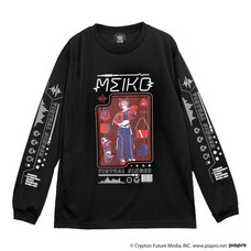 LISTEN FLAVOR Meiko Long Sleeve T-Shirt Black
