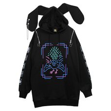 LISTEN FLAVOR Mahjong Usamimi Hoodie