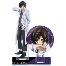 Code Geass: Lelouch of the Rebellion Acrylic Stand & Tin Badge Set Lelouch