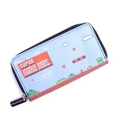 Super Mario Long Zip Wallet