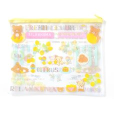 A Basketful of Lemons Rilakkuma Clear Soft B5 Case