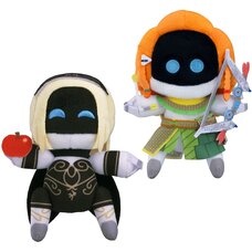 Astro Bot Plushie Gravity Daze: Kitten Bot/Horizon: Aloy Bot