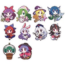Touhou Project Yurutto Touhou Acrylic Keychain Charm Collection Vol. 5