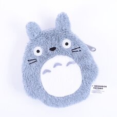 Totoro Plush Coin Purse - Gray Oh Totoro