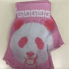 ACDC RAG Pink Panda Fingerless Gloves