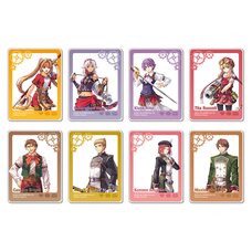 Trails in the Sky 1st Chapter & Nihon Falcom 45th Anniversary Tradable Acrylic Card Ver.A Complete Box Set