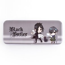 Black Butler Sebastian & Ciel Tin Pencil Case