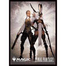 Magic: The Gathering Final Fantasy Players Card Sleeve MFS-52 Final Fantasy, Artist Borderless Ver. Balthier and Fran