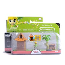 World of Nintendo Micro Land 3-Pack: Link w/ Island Village Theme