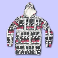 NUEZZZ Logo All-Over Print Hoodie