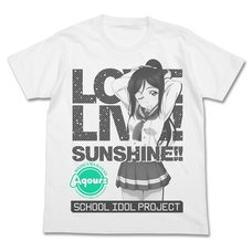 Love Live! Sunshine!! Kanan Matsuura White T-Shirt