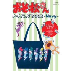 Osomatsu-san Tote Bag Book -Navy-