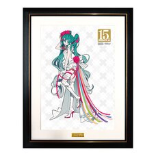 Racing Miku 15th Rhapsody 2010-2025 Chara Fine Graph