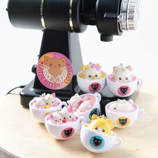 Latte Kitten Coffee New Flavor 2nd Cup (Ball Chain)