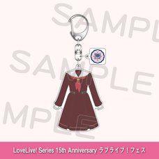 Love Live! Series 15th Anniversary Love Live! Fest School Uniform Keychain Hasu no Sora Jogakuin School Idol Club