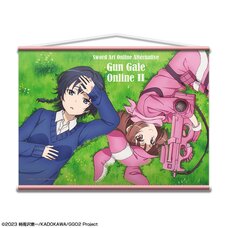 Sword Art Online Alternative: Gun Gale Online II B2 Tapestry Llenn & Karen Kohiruimaki