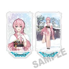 Snow Miku x Hirohako Pirouette Acrylic Stand Hakodate Megurine Luka Art by Sakanahen