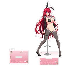 High School DxD Hero Extra Large Acrylic Stand Rias Gremory: Reverse Bunny (Black) Ver.
