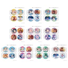 Ikizulive! Love Live! Bluebird Love High School Store Official Pin Badge Collection Vol. 1