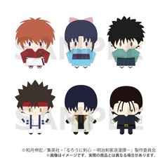 Rurouni Kenshin PUPPELA Finger Mascot Collection Box Set