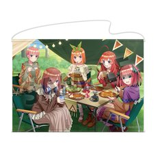 The Quintessential Quintuplets the Movie Camp Ver. B1-Size Tapestry