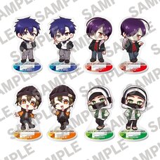 Gomon Baito-kun no Nichijo Tradable Mini-Character Acrylic Stand Figure Street Fashion Series Complete Box Set