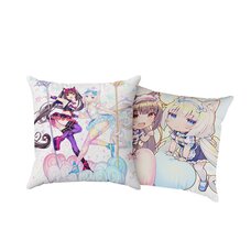 Nekopara Cushion Cover Chocola & Vanilla