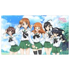 Girls und Panzer das Finale Rubber Mat Team Ankou: School Uniform Ver. (Re-run)