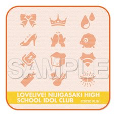 Love Live! Nijigasaki High School Idol Club Jacquard Woven Mini Hand Towel