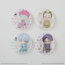 The Disastrous Life of Saiki K. Tin Badge Set