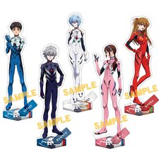 Rebuild of Evangelion Plugsuit 2019 Acrylic Stand Collection