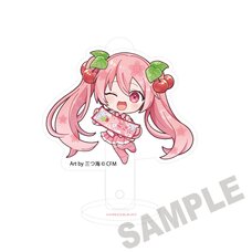 Sakura Miku x Hirosaki Sakura Festival 2026 Acrylic Prop & Stand Manji-fuda Art by mitsumi