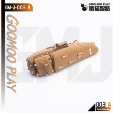 GM-J-003-A Tactical Gun Bag (Desert) for 1/12 Scale Action Figures