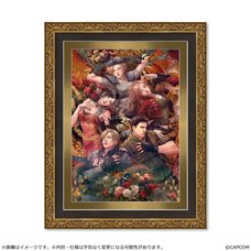 Resident Evil 30th Anniversary Art Framed Character Fine Graph Infection