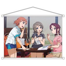 Love Live! General Magazine Vol. 2: Love Live! Sunshine!! Aqours Second-Year Students Ver. 2 B2-Size Tapestry