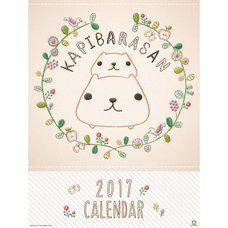 Kapibara-san 2017 Calendar