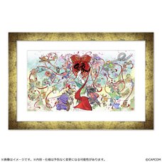 Okami 20th Anniversary Art Chara Fine Graph w/ Frame