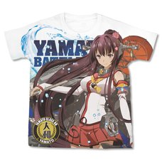 Kantai Collection -KanColle- Animation Sequence Yamato White Graphic T-Shirt