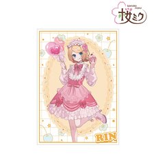 Sakura Miku Kagamine Rin: Sakura Party Ver. Art by Shugao A3 Matte Effect Poster
