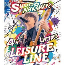 Shugo Nakamura 4th Live Tour Leisure Line Blu-ray First Limited Edition